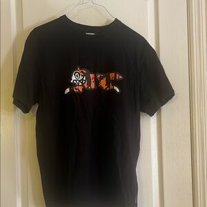 Ice cream tiger black tee